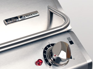 stainless steel barbecue fascia